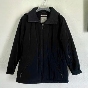 Black coat for winter activities or everyday wear!